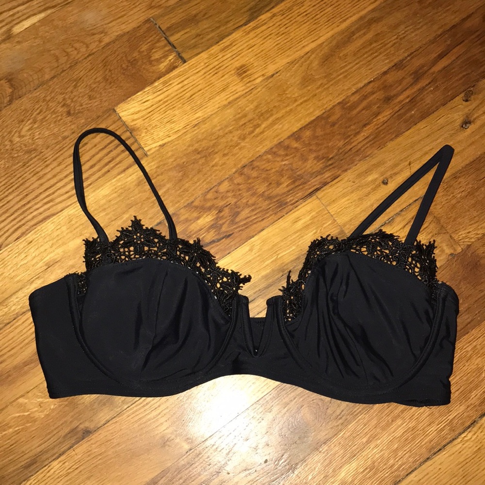 LA Hearts bikini top
